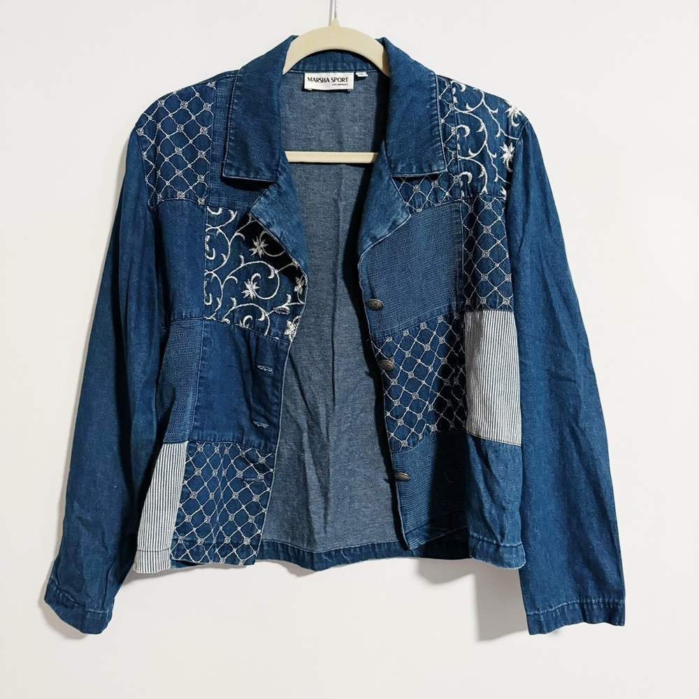 Marsha Sport - Vintage Embroidered Button Down Shirt